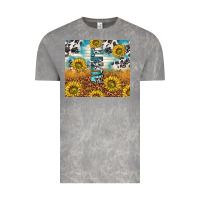 Cloud Rock aunt sunflower leopard glitter Vintage Tee - TumblerDesignByShophia