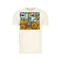 Vintage Arctic aunt sunflower leopard glitter Vintage Tee - TumblerDesignByShophia