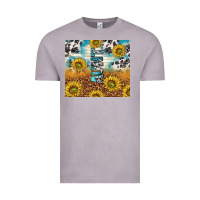Vintage Zinc aunt sunflower leopard glitter Vintage Tee - TumblerDesignByShophia
