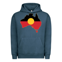 Pigment Midnight Navy my family always will be Urban Hoodie - minhPixels
