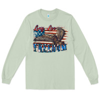 Matcha Long live freedom 4th of july Long Sleeve Tee - CowGirlArtShop