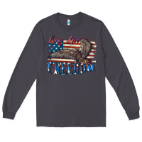 Smoke Long live freedom 4th of july Long Sleeve Tee - CowGirlArtShop