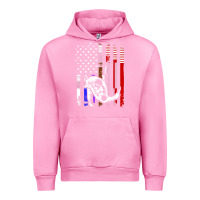 Fuchsia Pink b.ra.zi.li.an j.i.u jit.su stars & stripes rank b.j flag shirt Urban Hoodie - minhPixels