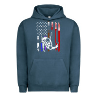 Pigment Midnight Navy b.ra.zi.li.an j.i.u jit.su stars & stripes rank b.j flag shirt Urban Hoodie - minhPixels