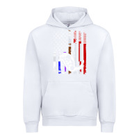 White b.ra.zi.li.an j.i.u jit.su stars & stripes rank b.j flag shirt Urban Hoodie - minhPixels