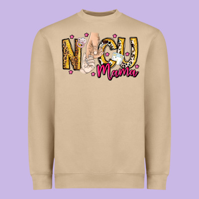 Nicu Mama Heavyweight Sweatshirt Designed By Cowhidedigitalart