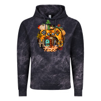 Cloud Black hello fall gamer Vintage Hoodie - CowGirlArtShop