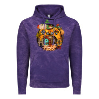 Cloud Purple hello fall gamer Vintage Hoodie - CowGirlArtShop