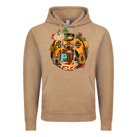 Vintage Coffee hello fall gamer Vintage Hoodie - CowGirlArtShop