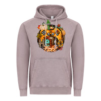 Vintage Zinc hello fall gamer Vintage Hoodie - CowGirlArtShop