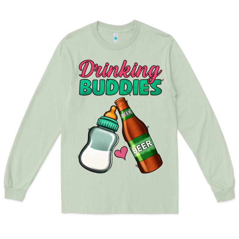 Drinking Buddies Long Sleeve Tee by Jasminsmagicworld | Teevron