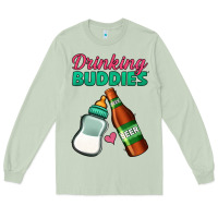 Matcha Drinking Buddies Long Sleeve Tee - Jasminsmagicworld