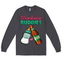 Smoke Drinking Buddies Long Sleeve Tee - Jasminsmagicworld