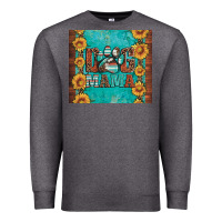 Charcoal Heather dog mama Premium Sweatshirt - Artiststas