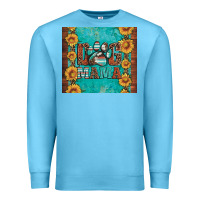 Ocean Blue dog mama Premium Sweatshirt - Artiststas