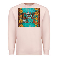 Pale Pink dog mama Premium Sweatshirt - Artiststas