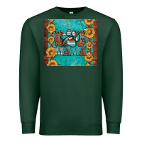 Sports Green dog mama Premium Sweatshirt - Artiststas