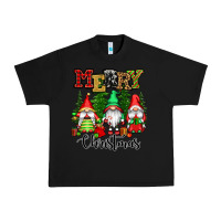 Black merry christmas gnomes Urban Heavy Tee - CowGirlArtShop