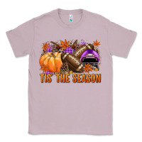 Lilac Tis' the season Football purple helmet Classic Tee - NancyCooperArtShop