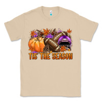 Mushroom Tis' the season Football purple helmet Classic Tee - NancyCooperArtShop