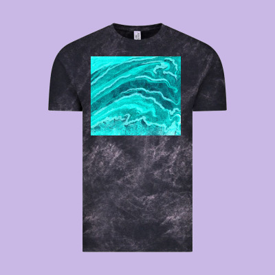 Turquoise Agate Vintage Tee Designed By Tumblerdesignbyshophia