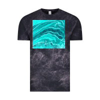 Cloud Black turquoise agate Vintage Tee - TumblerDesignByShophia
