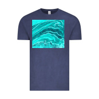 Vintage Denim turquoise agate Vintage Tee - TumblerDesignByShophia