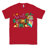 Red sweet summer time iced coffee Classic Tee - Jasminsmagicworld