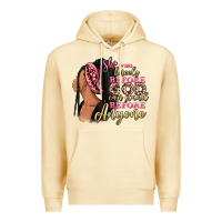 Pina Colada She who kneels before god can stand before anyone Premium Hoodie - RanaPortraitStore