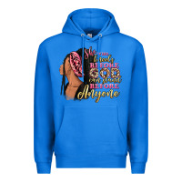 True Royal She who kneels before god can stand before anyone Premium Hoodie - RanaPortraitStore