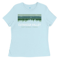 Baby Blue Cuyahoga Valley National Park Ohio Gifts Oh Ladies Tee - minhPixels