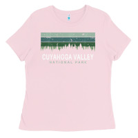 Bubblegum Pink Cuyahoga Valley National Park Ohio Gifts Oh Ladies Tee - minhPixels