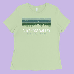 Cuyahoga Valley National Park Ohio Gifts Oh Ladies Tee Designed By Minhpixels
