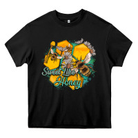 Black sweet like honey Heavy Core Tee - Artiststas