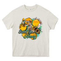 Cream sweet like honey Heavy Core Tee - Artiststas
