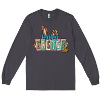 Smoke Happy Easter Easter Day Long Sleeve Tee - CowGirlArtShop