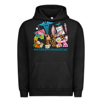 Pigment Black easter cna certified nursing assistant Urban Hoodie - AdoDesignShop