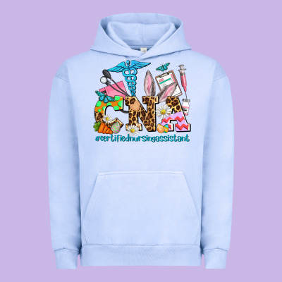 Easter Cna Certified Nursing Assistant Urban Hoodie Designed By Adodesignshop