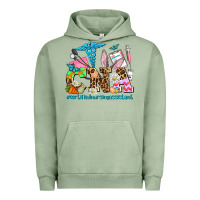 Pigment Oil Green easter cna certified nursing assistant Urban Hoodie - AdoDesignShop