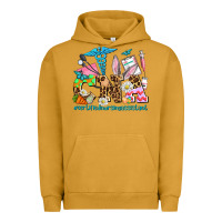 Pigment Peanut Butter easter cna certified nursing assistant Urban Hoodie - AdoDesignShop