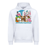 White easter cna certified nursing assistant Urban Hoodie - AdoDesignShop