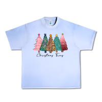Grape Ice christmas trees Urban Heavy Tee - CowGirlArtShop