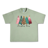 Oil Green christmas trees Urban Heavy Tee - CowGirlArtShop