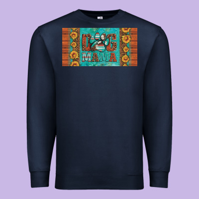 Dog Mama License Plate Premium Sweatshirt Designed By Artiststas