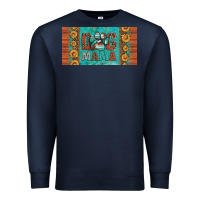 Navy dog mama license plate Premium Sweatshirt - Artiststas