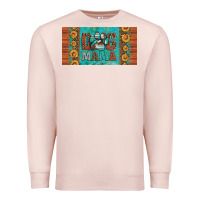 Pale Pink dog mama license plate Premium Sweatshirt - Artiststas