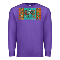 Purple dog mama license plate Premium Sweatshirt - Artiststas