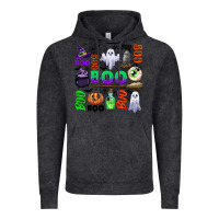 Vintage Black boo halloween Vintage Hoodie - CowGirlArtShop