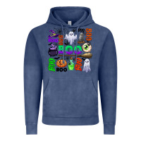 Vintage Denim boo halloween Vintage Hoodie - CowGirlArtShop