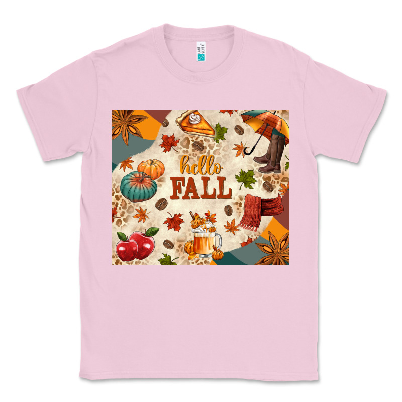Hello Fall Classic Tee by texasbilliewilder | Teevron
